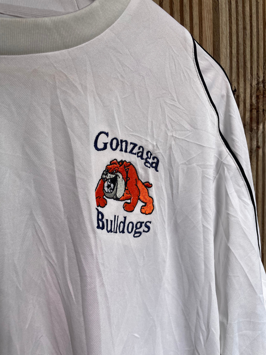 Gonzaga Bulldogs Vintage adidas Climacool Long-Sleeve Soccer Jersey #16